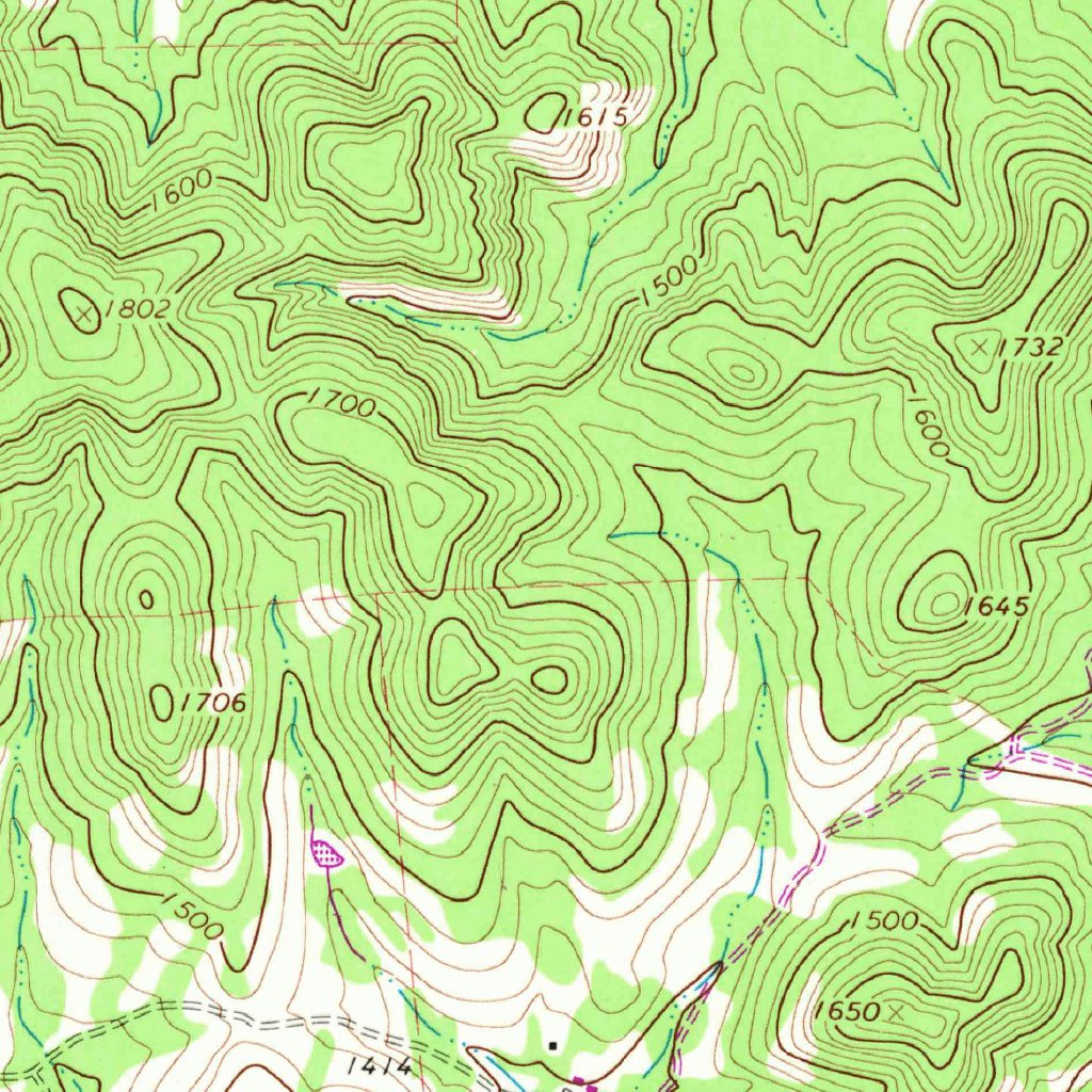 Bandera, TX (1964, 24000-Scale) Map by United States Geological Survey ...