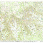 United States Geological Survey Bandera, TX (1985, 100000-Scale) digital map