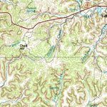 United States Geological Survey Bandera, TX (1985, 100000-Scale) digital map