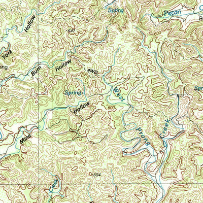 United States Geological Survey Bandera, TX (1985, 100000-Scale) digital map