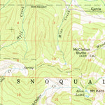 United States Geological Survey Bandera, WA (1960, 62500-Scale) digital map
