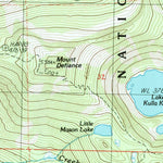 United States Geological Survey Bandera, WA (1989, 24000-Scale) digital map