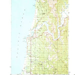 United States Geological Survey Bandon, OR (1943, 62500-Scale) digital map
