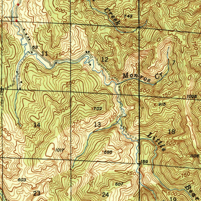 United States Geological Survey Bandon, OR (1944, 62500-Scale) digital map