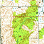United States Geological Survey Banfield, MI (1947, 24000-Scale) digital map
