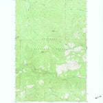 United States Geological Survey Banfield Mountain, MT (1963, 24000-Scale) digital map