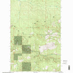 United States Geological Survey Banfield Mountain, MT (1997, 24000-Scale) digital map