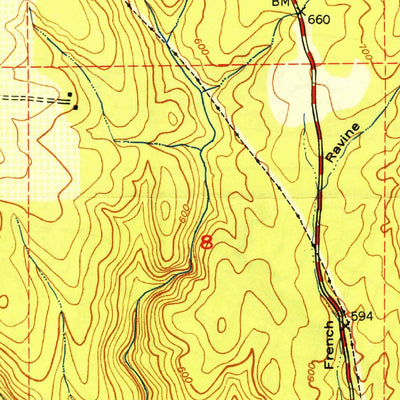 United States Geological Survey Bangor, CA (1949, 24000-Scale) digital map