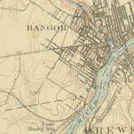 United States Geological Survey Bangor, ME (1902, 62500-Scale) digital map