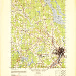 United States Geological Survey Bangor, ME (1946, 50000-Scale) digital map