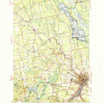 United States Geological Survey Bangor, ME (1946, 62500-Scale) digital map