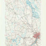 United States Geological Survey Bangor, ME (1955, 62500-Scale) digital map