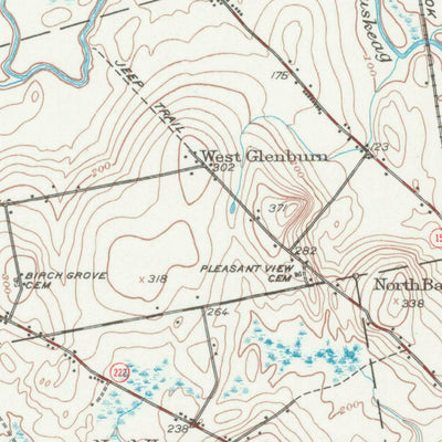 United States Geological Survey Bangor, ME (1955, 62500-Scale) digital map