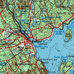 United States Geological Survey Bangor, ME (1956, 250000-Scale) digital map
