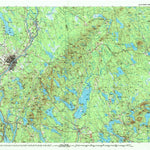 United States Geological Survey Bangor, ME (1994, 100000-Scale) digital map