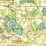 United States Geological Survey Bangor, MI (1931, 62500-Scale) digital map