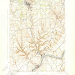 United States Geological Survey Bangor, PA-NJ (1943, 31680-Scale) digital map