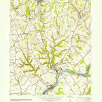 United States Geological Survey Bangor, PA-NJ (1953, 24000-Scale) digital map