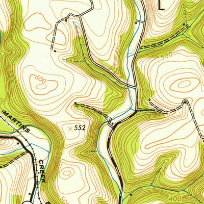 United States Geological Survey Bangor, PA-NJ (1953, 24000-Scale) digital map