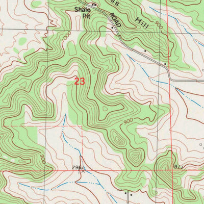 United States Geological Survey Bangor, WI (1983, 24000-Scale) digital map