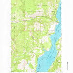 United States Geological Survey Bangs Mountain, WA (1969, 24000-Scale) digital map