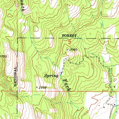 United States Geological Survey Bangs Mountain, WA (1969, 24000-Scale) digital map