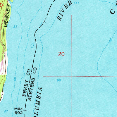 United States Geological Survey Bangs Mountain, WA (1969, 24000-Scale) digital map