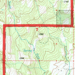 United States Geological Survey Bangs Mountain, WA (1992, 24000-Scale) digital map