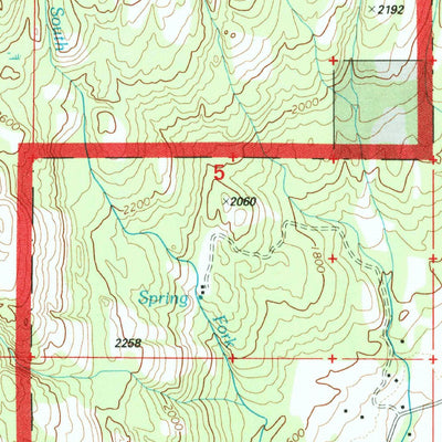 United States Geological Survey Bangs Mountain, WA (1992, 24000-Scale) digital map