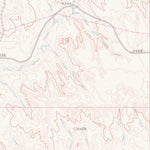 United States Geological Survey Banjo Flats East, WY (1966, 24000-Scale) digital map