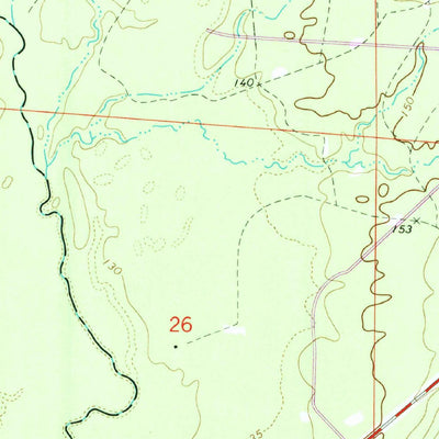 United States Geological Survey Banks, AR (1973, 24000-Scale) digital map