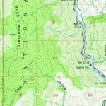 United States Geological Survey Banks, ID (1953, 62500-Scale) digital map