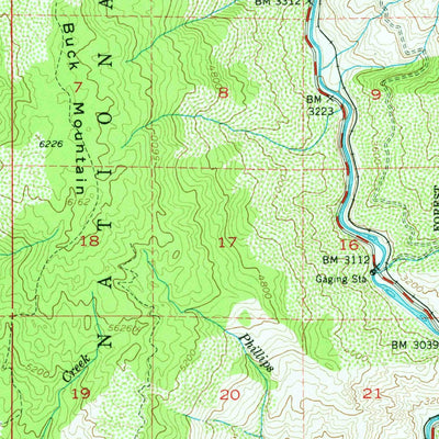 United States Geological Survey Banks, ID (1953, 62500-Scale) digital map