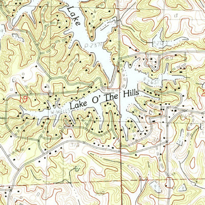 United States Geological Survey Banks, MS (1982, 24000-Scale) digital map