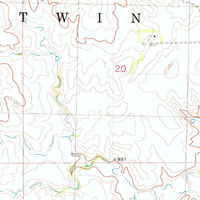 United States Geological Survey Banks, ND (1978, 24000-Scale) digital map