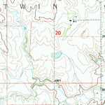 United States Geological Survey Banks, ND (1997, 24000-Scale) digital map
