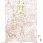 United States Geological Survey Bannack, MT (1997, 24000-Scale) digital map