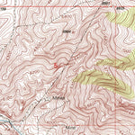 United States Geological Survey Bannack, MT (1997, 24000-Scale) digital map