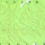 United States Geological Survey Banner, MO (1968, 24000-Scale) digital map