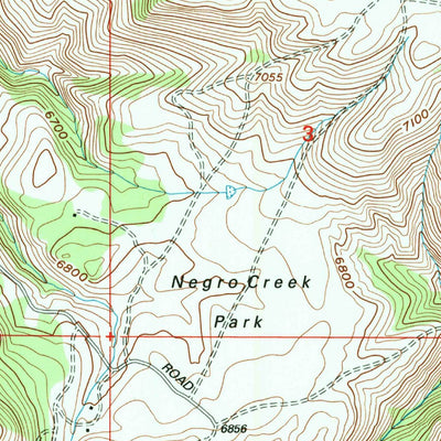 United States Geological Survey Banner Mountain, WY (1992, 24000-Scale) digital map