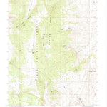United States Geological Survey Banner Ridge, CA (1984, 24000-Scale) digital map