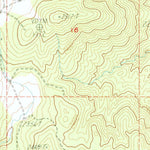 United States Geological Survey Banner Ridge, CA (1984, 24000-Scale) digital map
