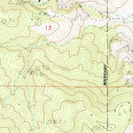 United States Geological Survey Banner Ridge, CA (1984, 24000-Scale) digital map