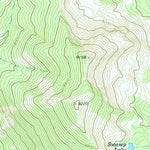 United States Geological Survey Banner Summit, ID (1972, 24000-Scale) digital map