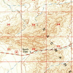 United States Geological Survey Bannock, CA (1956, 62500-Scale) digital map