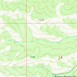 United States Geological Survey Bannock Peak, ID (1971, 24000-Scale) digital map