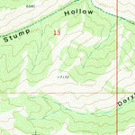 United States Geological Survey Bannock Peak, ID (1971, 24000-Scale) digital map
