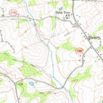 United States Geological Survey Banoak, NC (1970, 24000-Scale) digital map