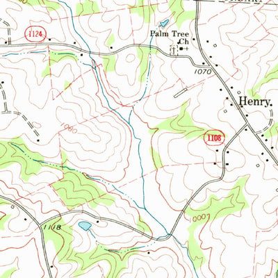 United States Geological Survey Banoak, NC (1970, 24000-Scale) digital map