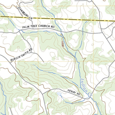 United States Geological Survey Banoak, NC (2022, 24000-Scale) digital map